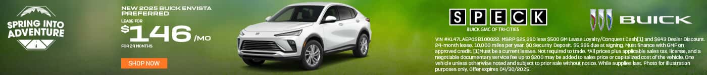new 2025 buick envista lease special