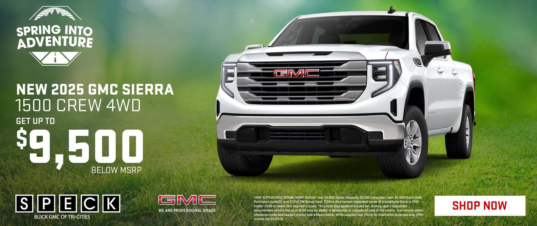 new 2025 gmc sierra 1500 special