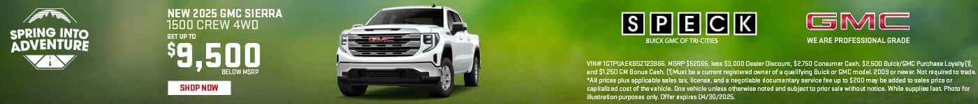 new 2025 gmc sierra 1500 special