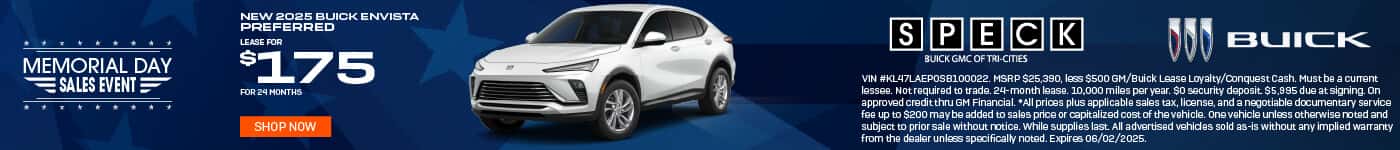 new 2025 buick envista lease special