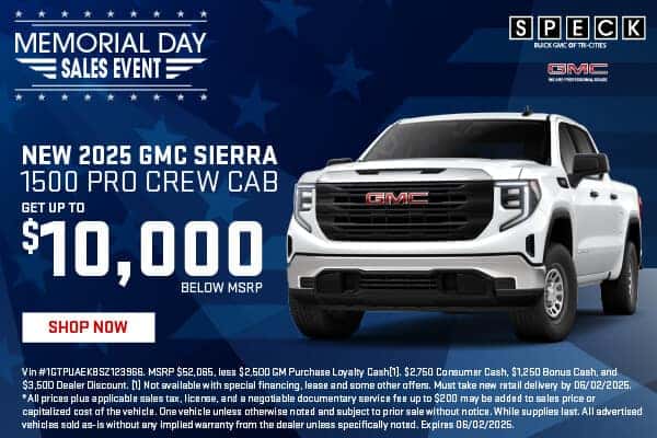 New 2025 GMC Sierra 1500 Pro