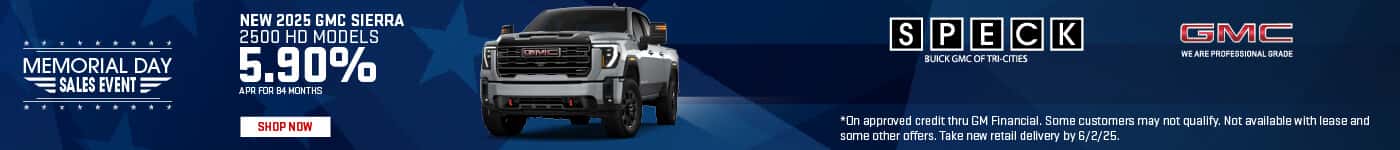 new 2025 gmc sierra 2500 apr special