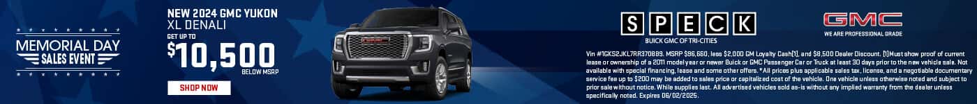 new 2024 gmc yukon xl discount