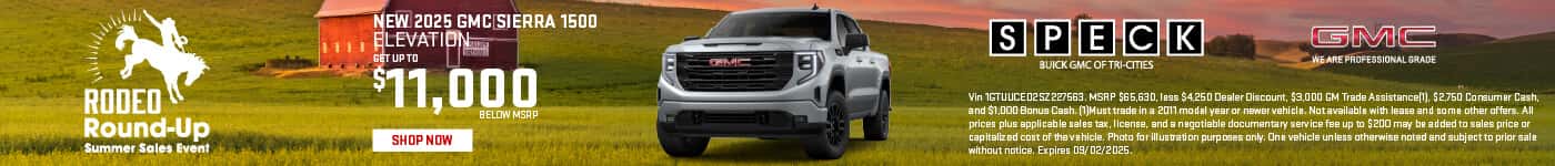 get $11,000 off msrp on a new gmc sierra 1500