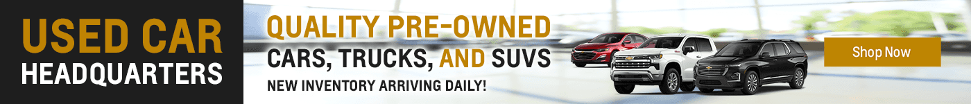 Quality pre-owned cars, trucks, and SUVs
