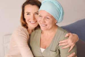 women hugging
