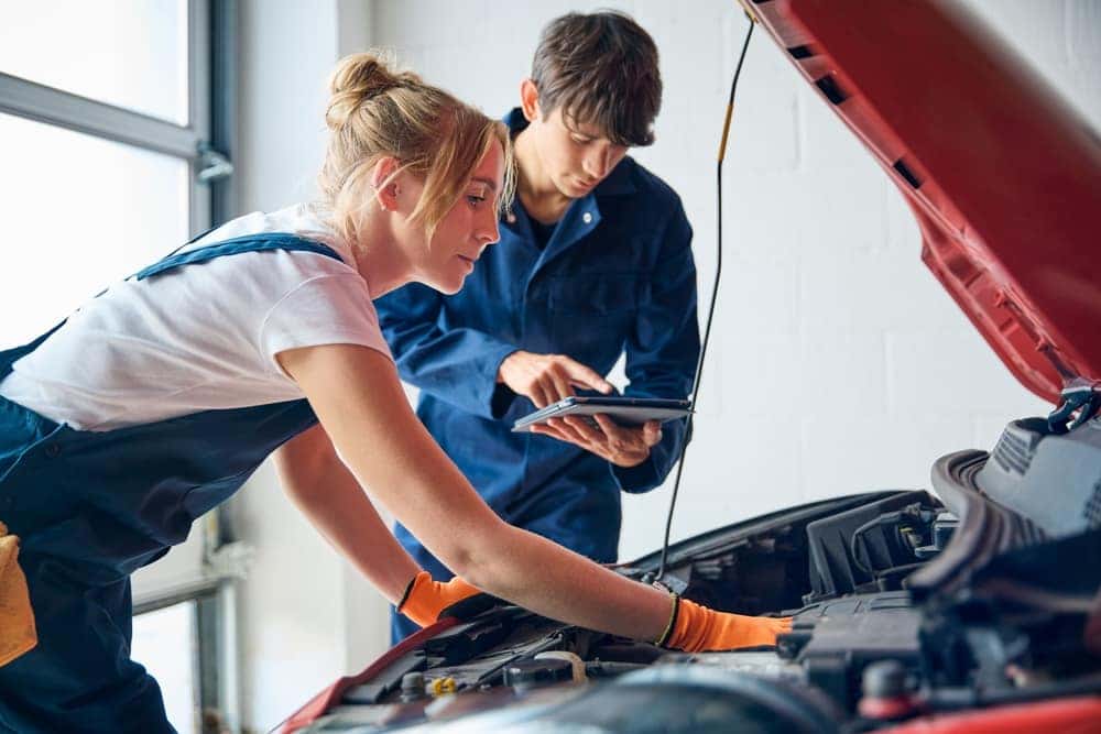 Checking cars Engine
