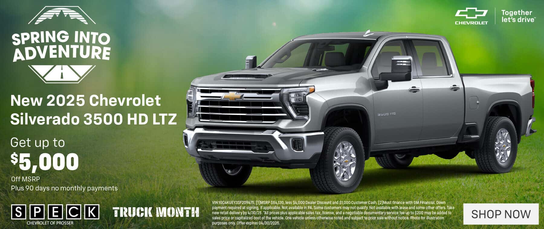 new 2025 chevrolet silverado 3500 special