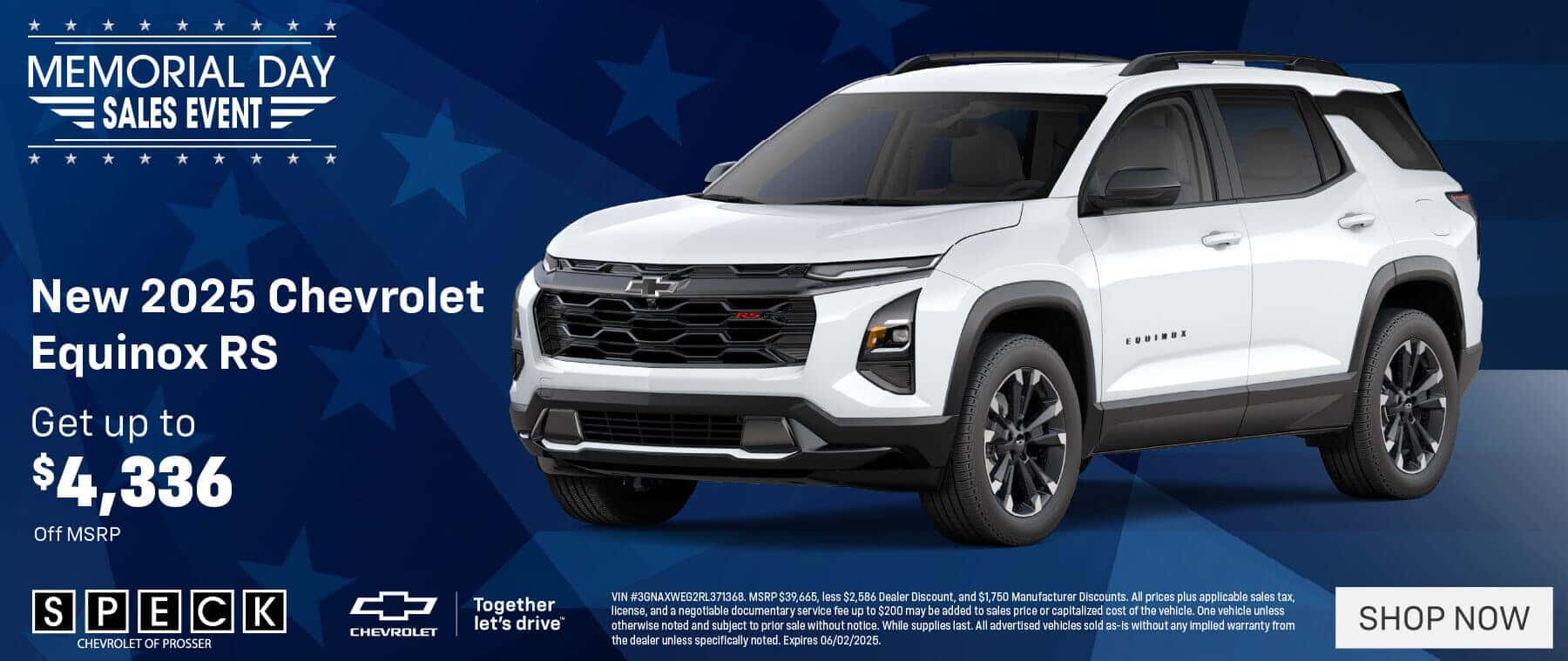 new 2025 chevrolet equinox special
