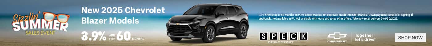 2025 chevrolet blazer apr special