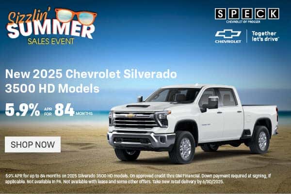 New 2025 Chevrolet Silverado 3500 HD Models