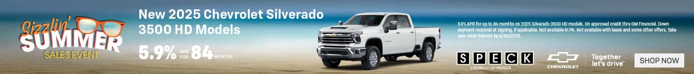new 2025 chevrolet silverado 3500 apr special