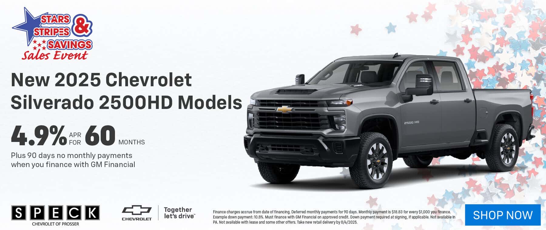 new 2025 chevrolet silverado 2500 apr special