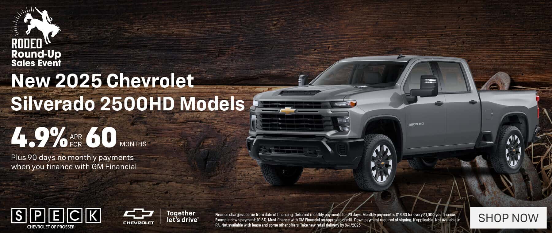 new 2025 chevrolet silverado 2500 apr special