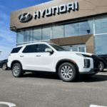 New Hyundai SUV out front of Speck Hyundai
