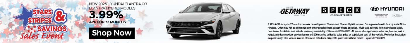 new 2025 hyundai elantra apr special