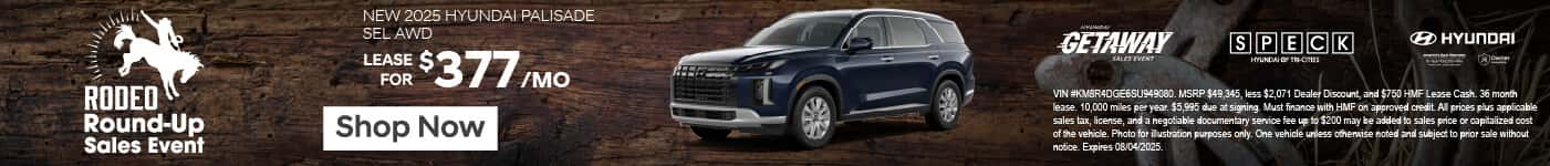hyundai palisade apr special