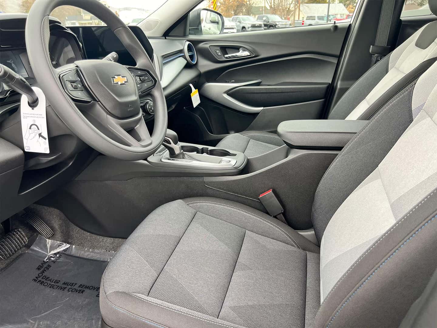 Interior of a Chevrolet Trax