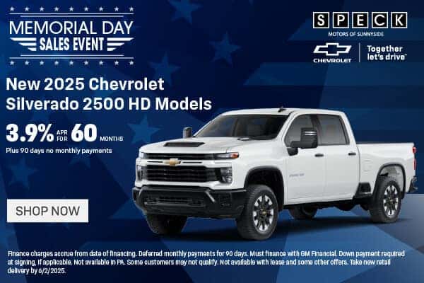 New 2025 Chevrolet Silverado 2500 HD APR Models