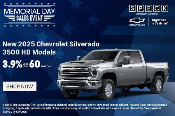 New 2025 Chevrolet Silverado 3500 HD Models