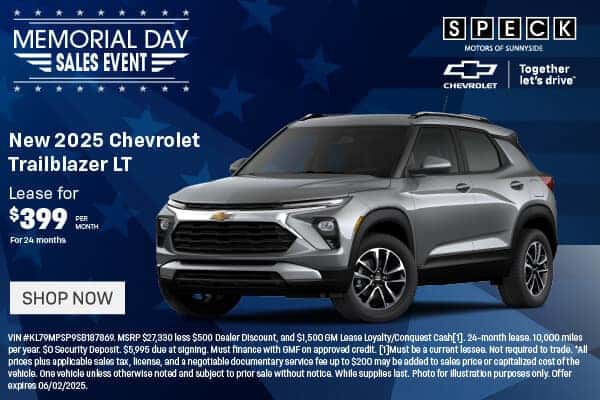 New 2025 Chevrolet Trailblazer LT
