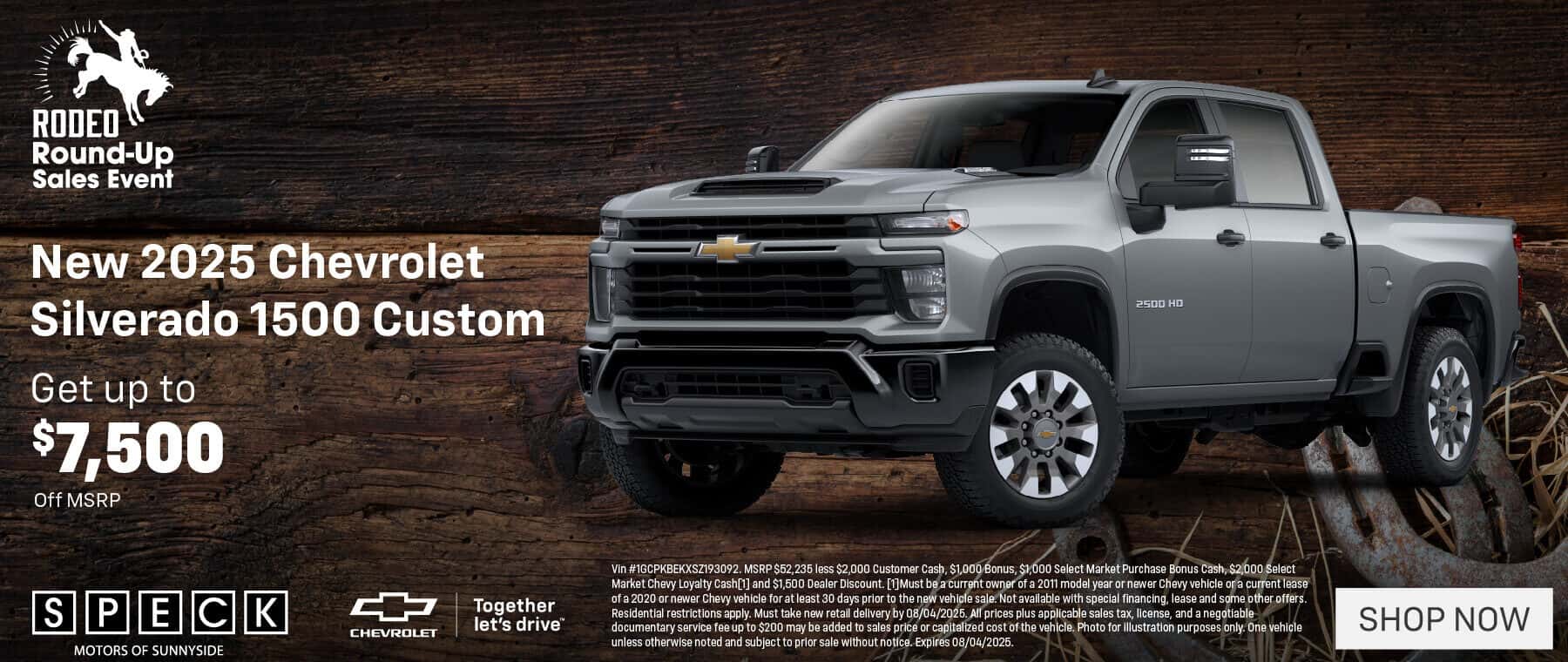 new 2025 chevrolet silverado 1500 special
