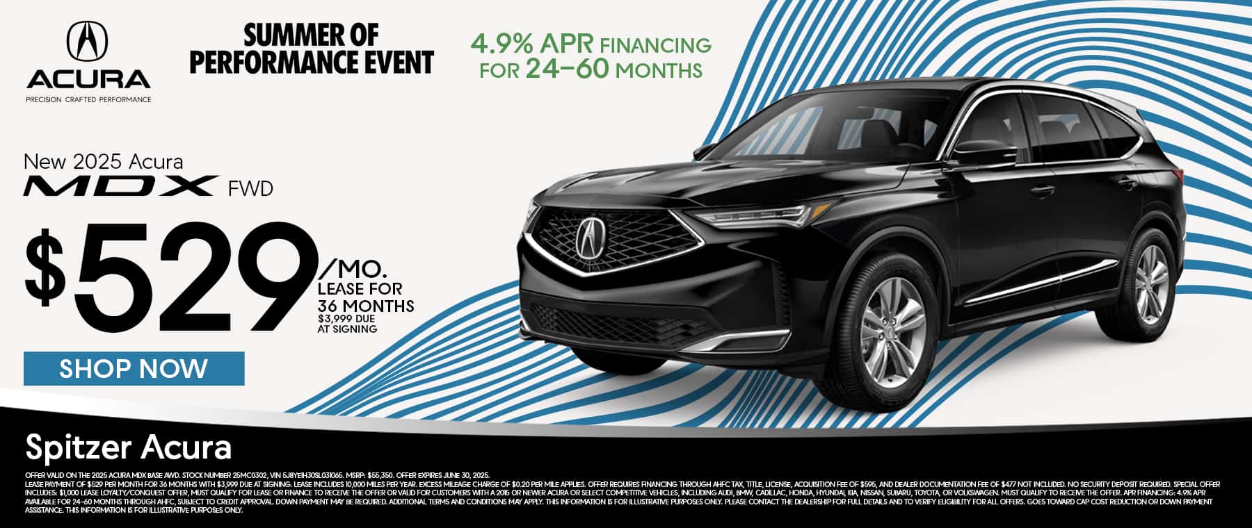 06.2025_Carrera_Lease a New 2025 Acura MDX for $529/mo!