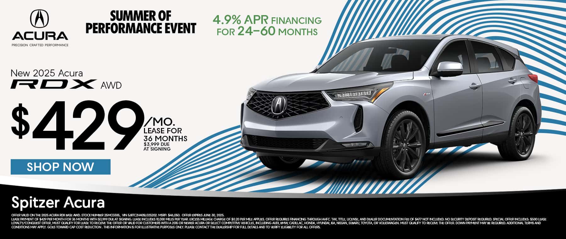 06.2025_Carrera_Lease a New 2025 Acura RDX for $429/mo!