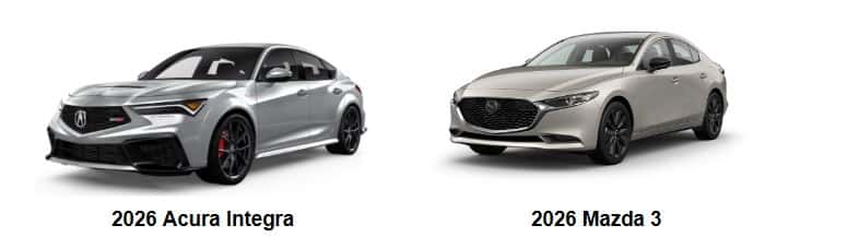 Integra vs Mazda 3