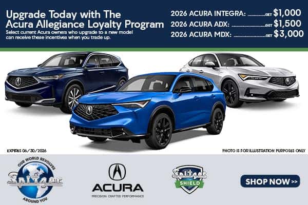 Upgrade Today with The Acura Allegiance Loyalty Program