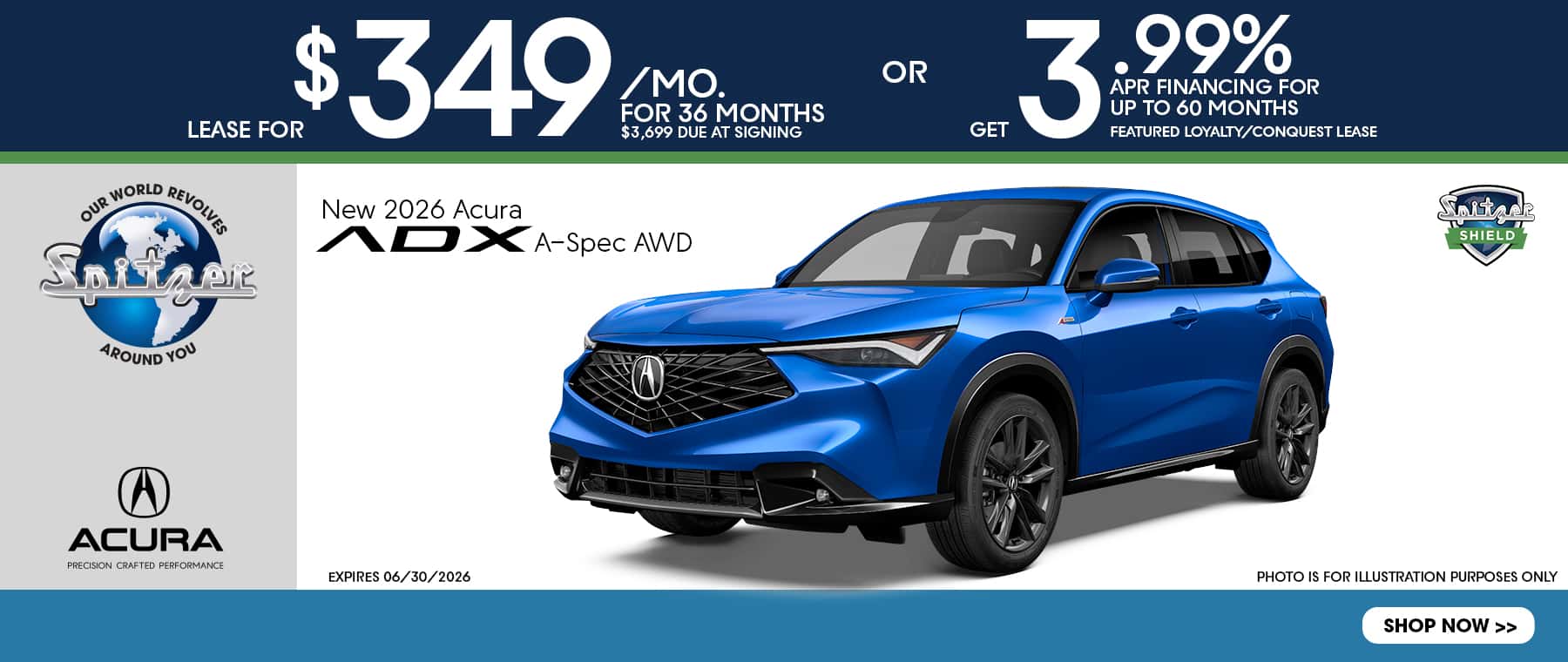 06.2026_2026 Acura ADX_Lease for $349 for 36 mo OR 3.99% for 60 mo