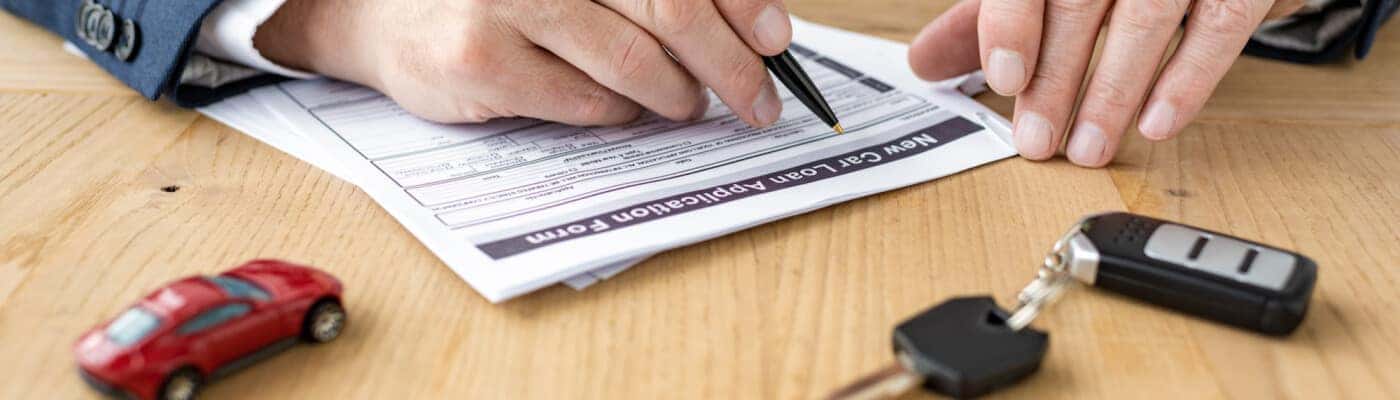 Signing loan docs