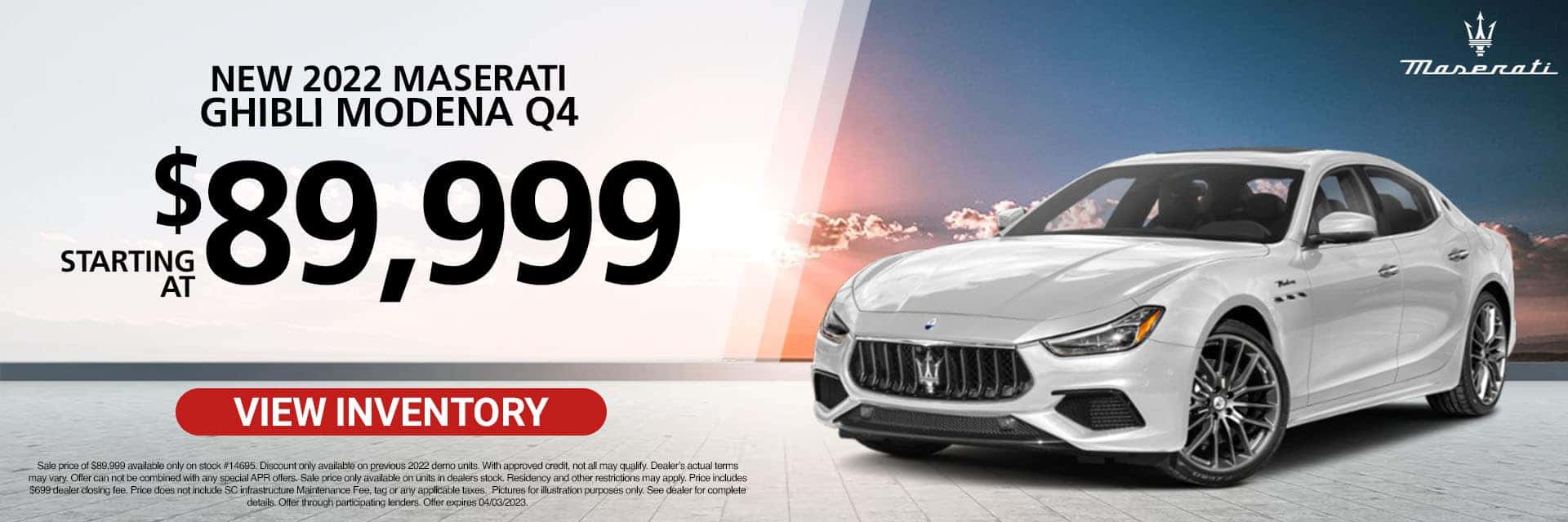 SLM-March 20232022 Maserati Ghibli