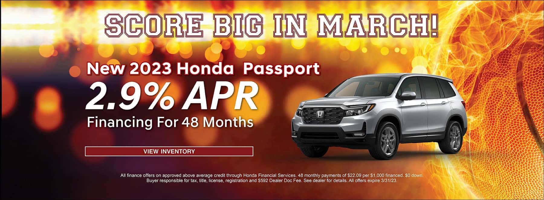 March '23 Sales Honda Passport