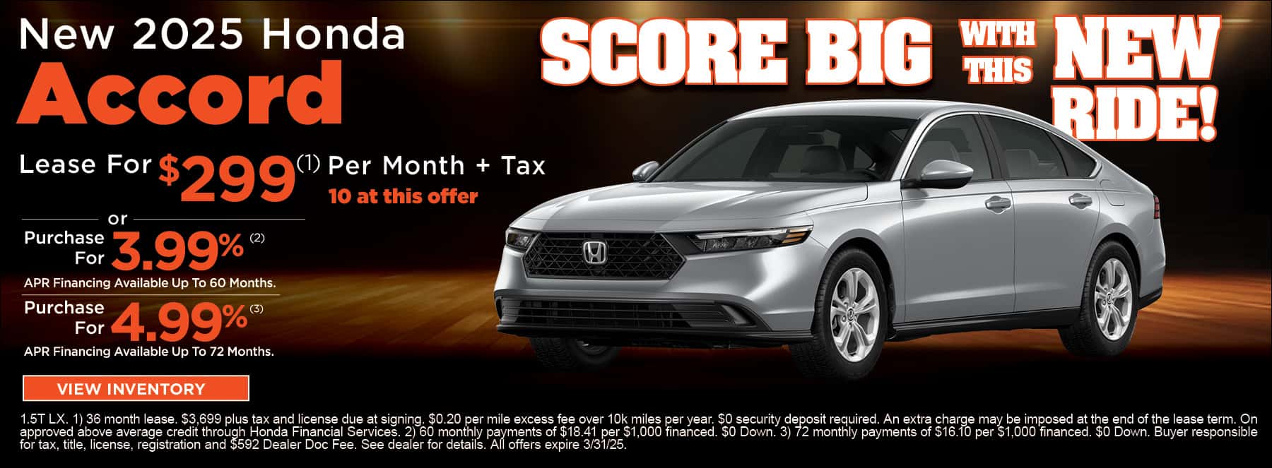 March Accord Offer