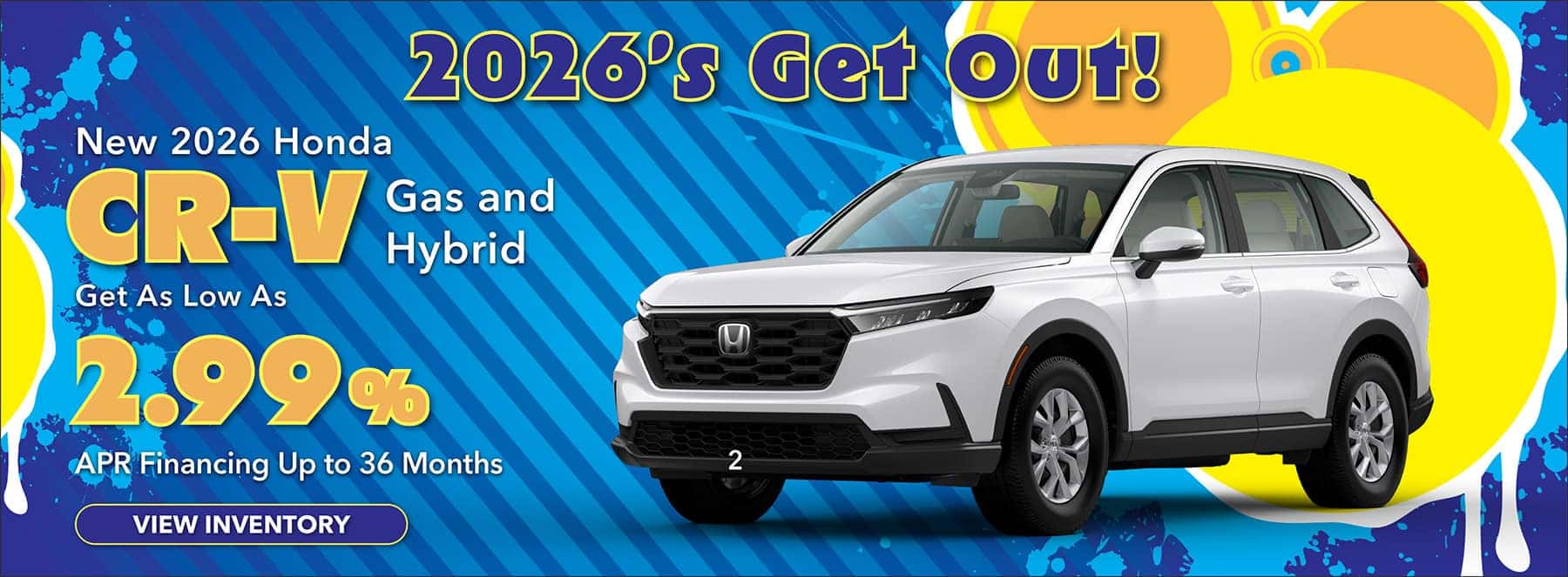 2026 Honda CR-V special offer