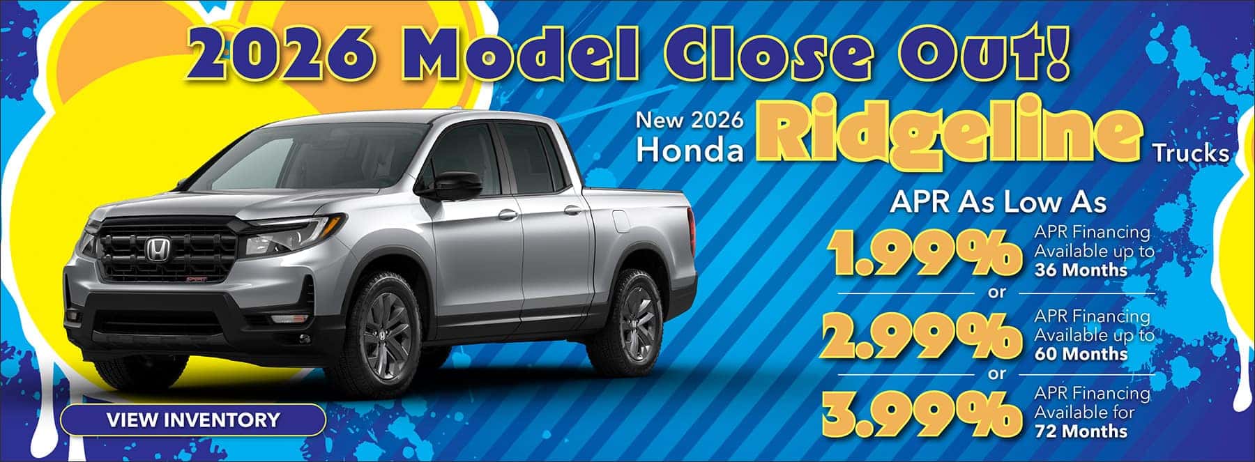 2026 Model Closeout Sale