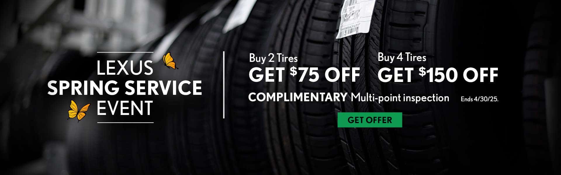 Thompson Spring Tire Sale