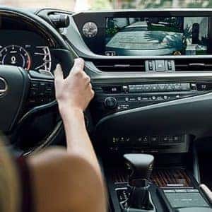 2020 Lexus ES Interior Driving