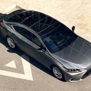 2020 Lexus ES Exterior Above View