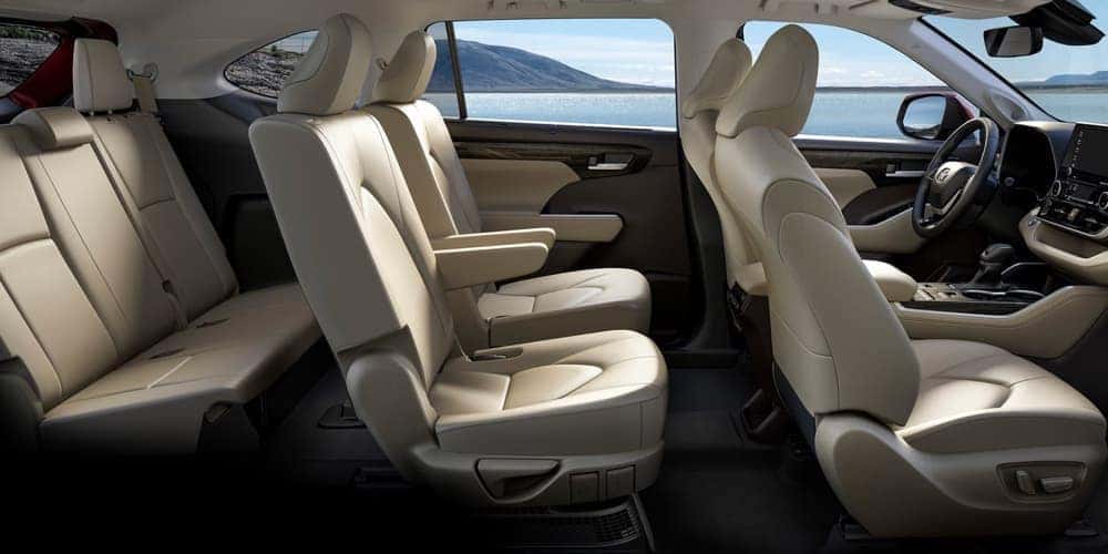 Toyota Highlander Platinum 2022 Interior