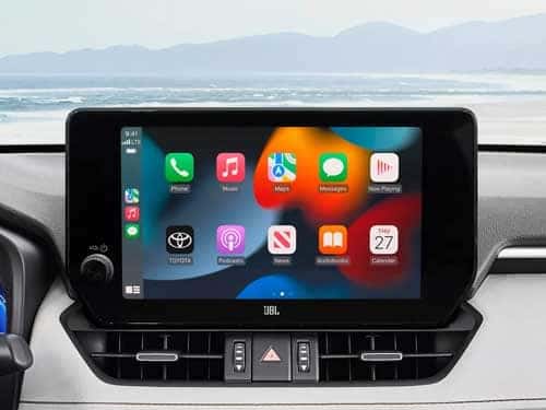 2023 Toyota RAV4 touchscreen display