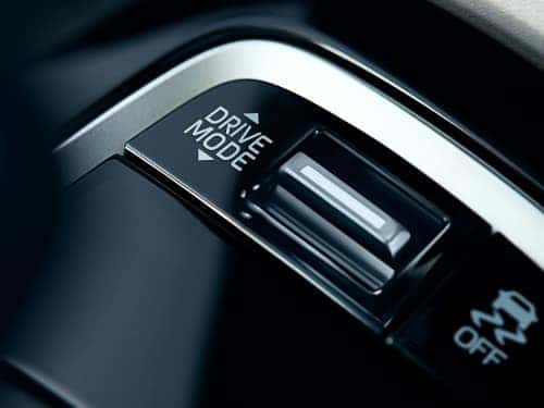 2024 Toyota Corolla close up view of drive mode switch