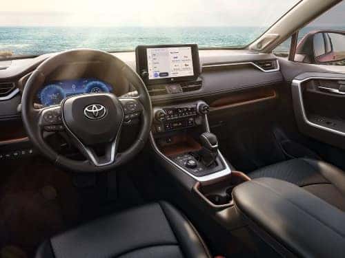 2024 Toyota RAV4 Hybrid View of dash area
