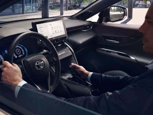 2024 Toyota Venza view of man in driver seat