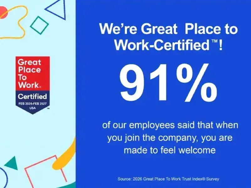 Great Place to work stats