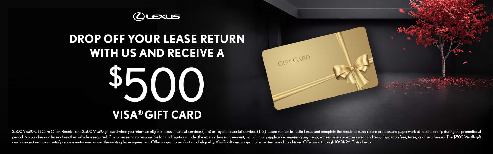 $500 Visa® Gift Card Offer