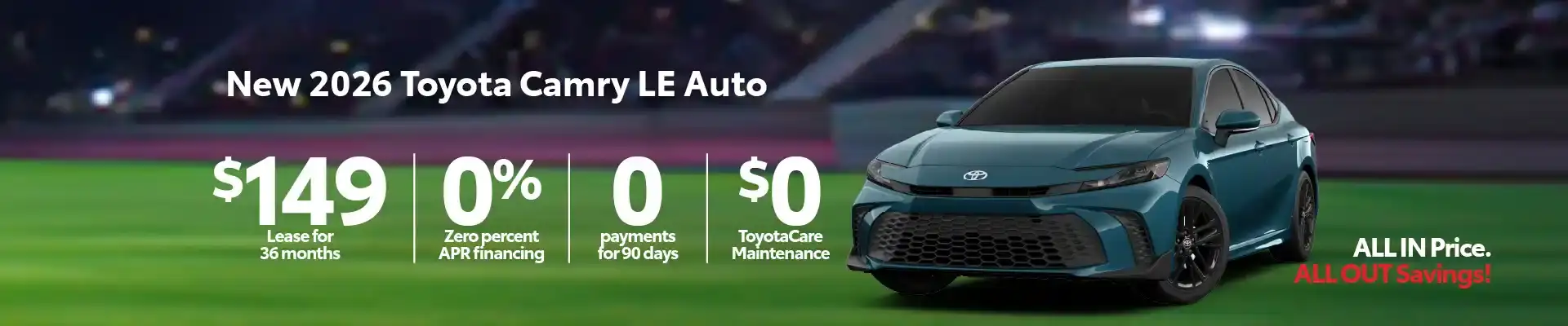 Toyota special offer
