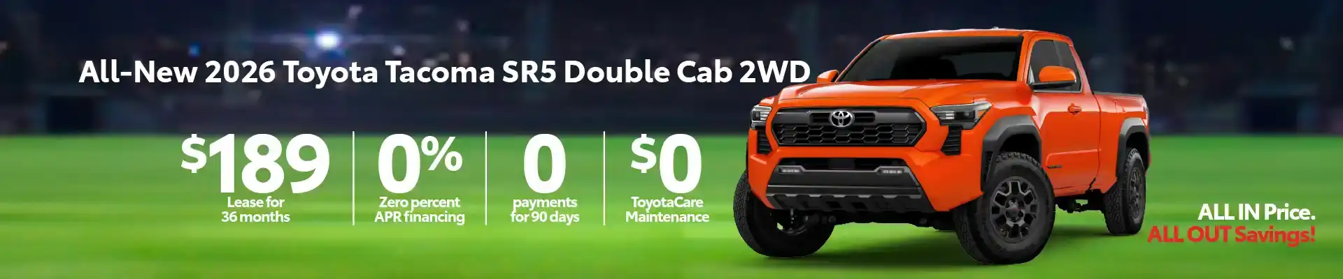 Toyota special offer