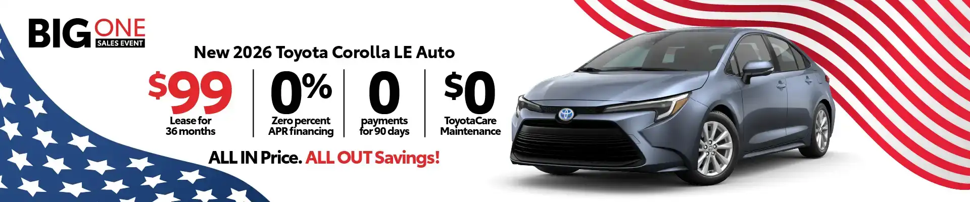 Special Toyota offers Miami FL July 2026